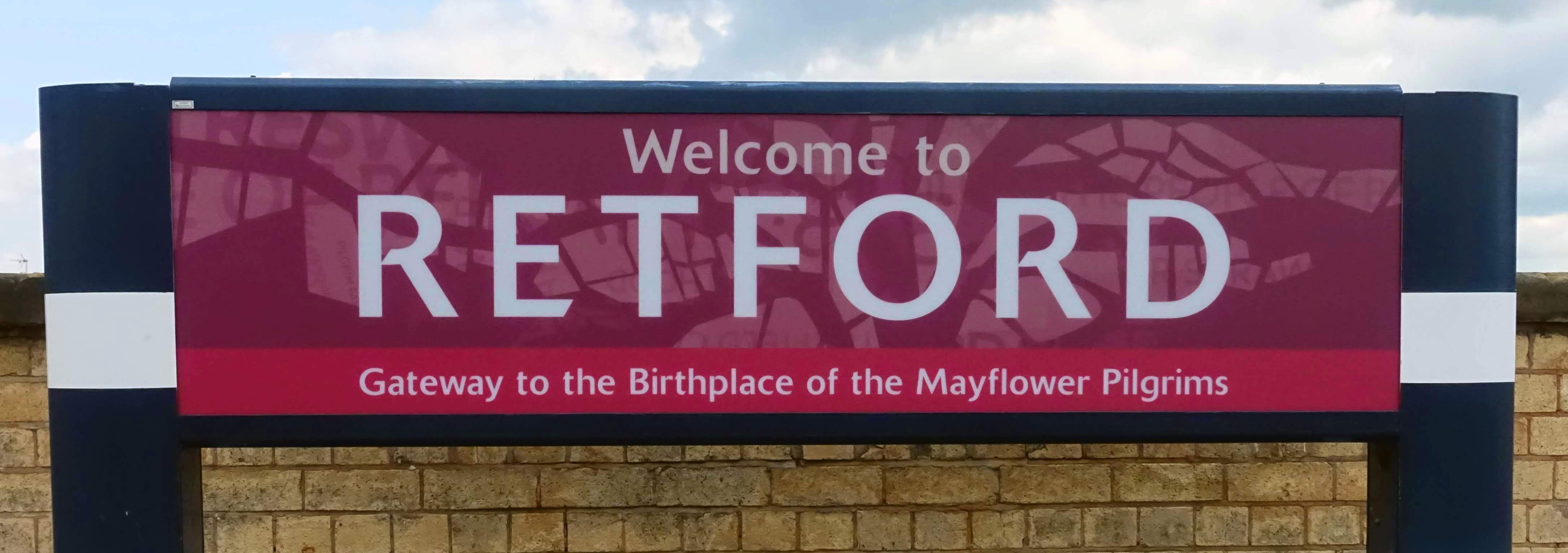 Retford gateway  to the Mayflower pilgrims